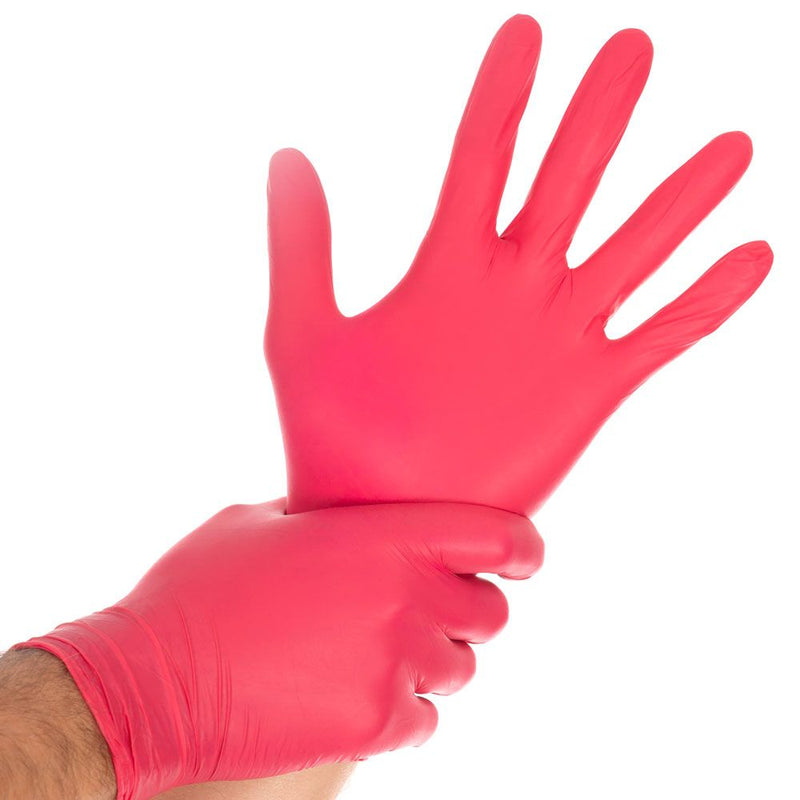 Nitrilhandschuhe Safe Light bunt verschiedene Farben - Karton mit 10 Päckchen á 100 Stück