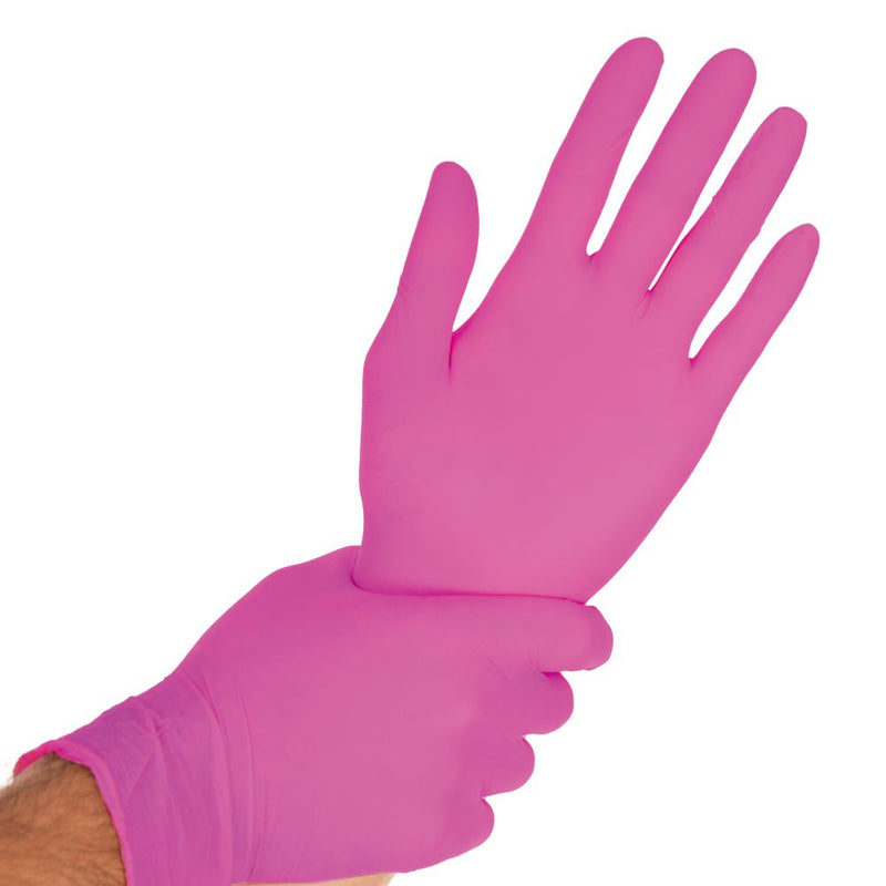 Nitrilhandschuhe Safe Light bunt verschiedene Farben - Karton mit 10 Päckchen á 100 Stück