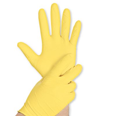 Nitrilhandschuhe Power Grip, puderfrei, bunt verschiedene Farben - Karton mit 10 x 50 Stück