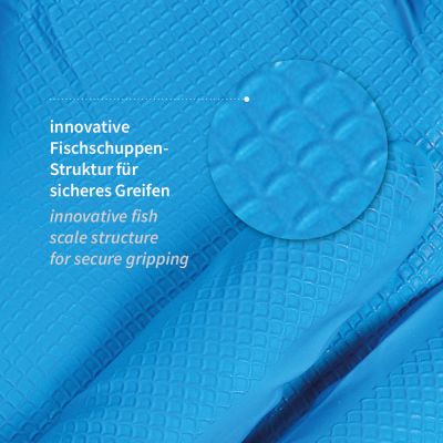 Nitrilhandschuhe Power Grip Light, puderfrei - Karton mit 10 Päckchen á 100 Stück