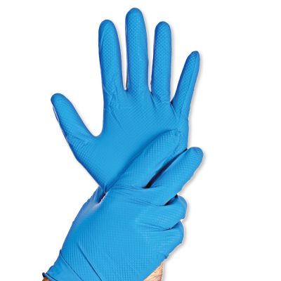 Nitrilhandschuhe Power Grip Light, puderfrei - Karton mit 10 Päckchen á 100 Stück
