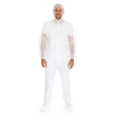 Overalls Eco mit Kapuze | PP, verschiedene Farben - Karton mit 100 Stück