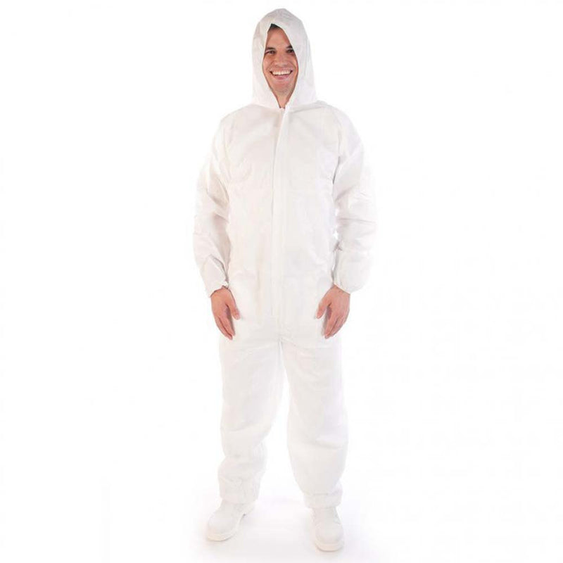 Overalls Typ 5B+6B | Microporous, weiß - Karton mit 50 Stück