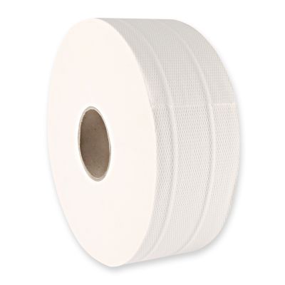 Toilettenpapier Jumbo 2-lagig aus Recyclingpapier 2115 Abrisse - Karton mit 6 Rollen