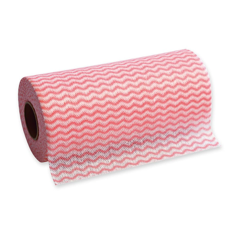 Spültücher | Viskose/Polyester, Rolle, verschiedene Farben - 12 x 1 Rolle (12 x 50 Blatt)