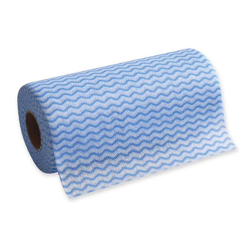 Spültücher | Viskose/Polyester, Rolle, verschiedene Farben - 12 x 1 Rolle (12 x 50 Blatt)