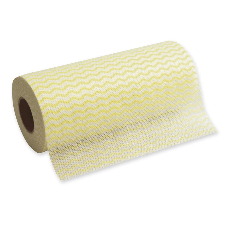 Spültücher | Viskose/Polyester, Rolle, verschiedene Farben - 12 x 1 Rolle (12 x 50 Blatt)