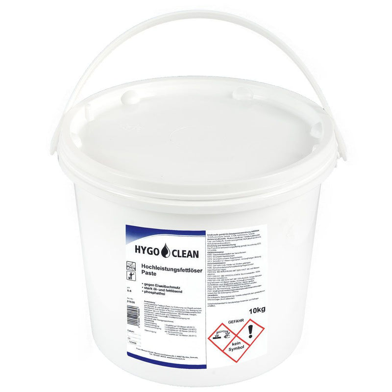 Hochleistungsfettlöser Paste, weiß - Karton mit 1 Stück á 10 kg