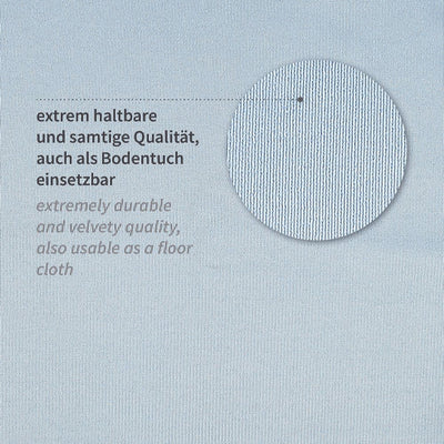 Mikrofasertücher Micro Master Floor | Polyester/Polyamid, blau - Karton mit 50 Stück (5 x 10 Stück)