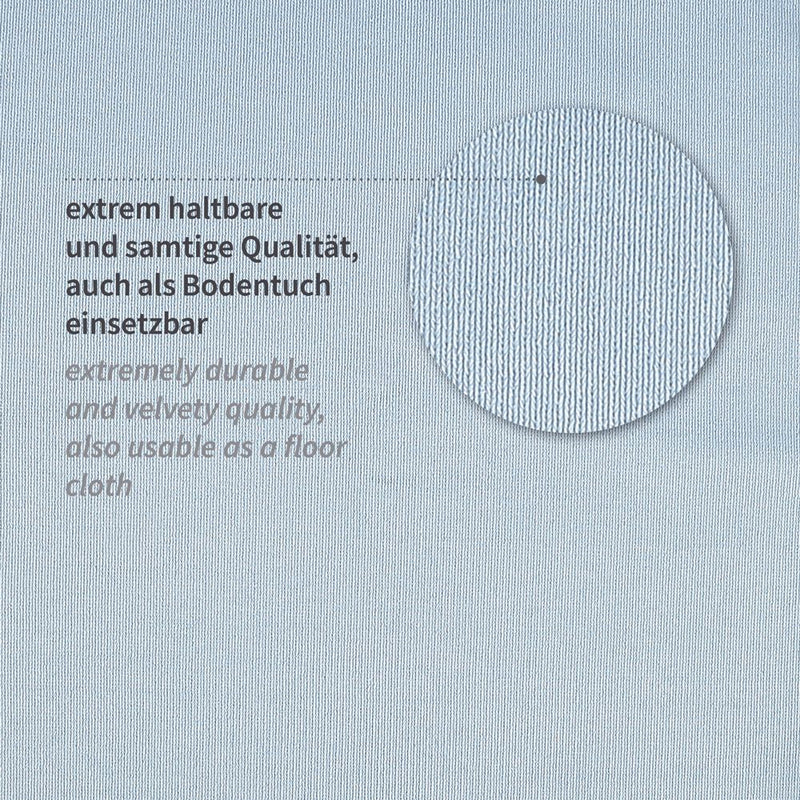 Mikrofasertücher Micro Master Floor | Polyester/Polyamid, blau - Karton mit 50 Stück (5 x 10 Stück)
