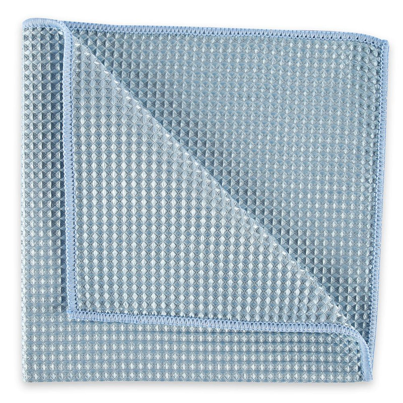 Mikrofasertücher Micro Master Waffle | Polyester/Polyamid, blau - Karton mit 50 Stück (5 x 10 Stück)