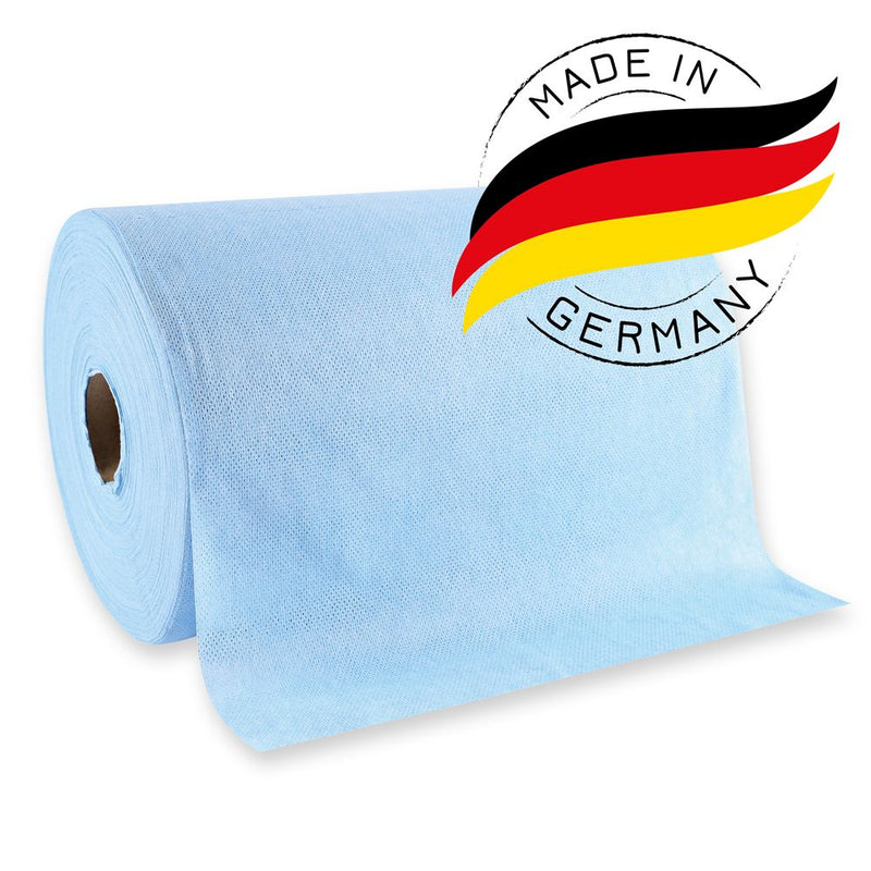Reinigungstücher | Viskose, Rolle (Made in Germany), verschiedene Farben - Karton mit 1 Rolle (1 x 400 Blatt)