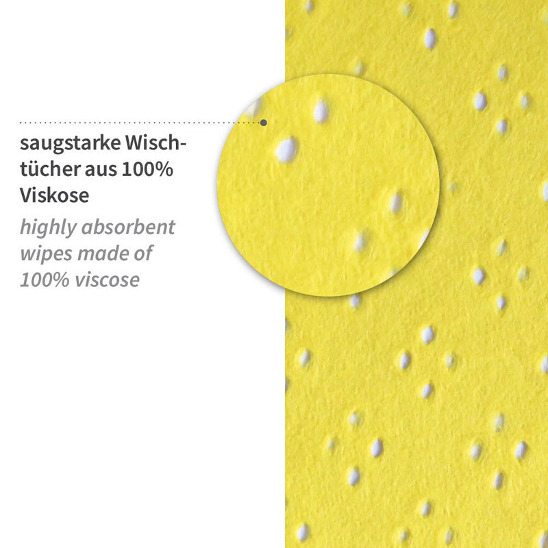 Reinigungstücher Premium | Viskose, verschiedene Farben - 320 Stück (10 x 32 Stück)