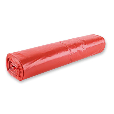 Müllsäcke, 120 l - 45 my | LDPE, Rolle, verschiedene Farben - Karton mit 6 x 25 Stück (150 Stück)