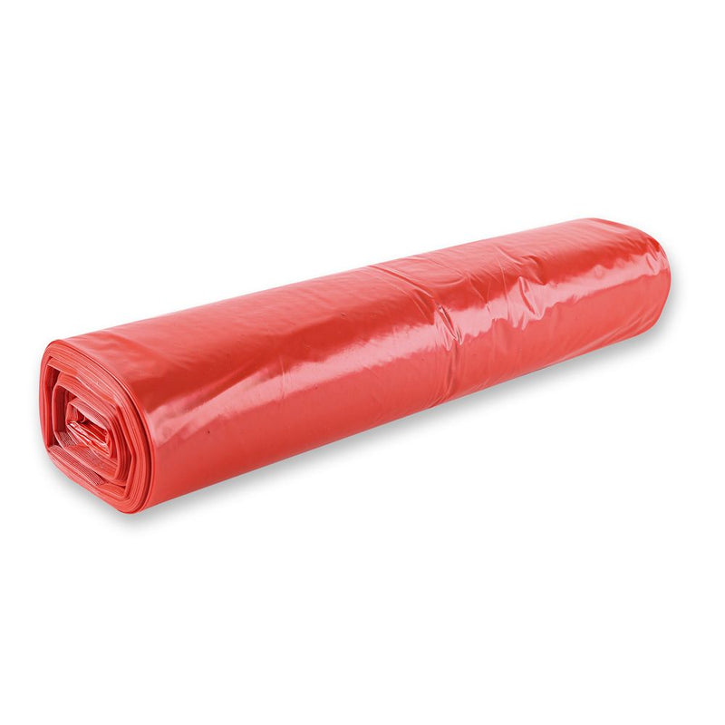 Müllsäcke, 120 l - 45 my | LDPE, Rolle, verschiedene Farben - Karton mit 6 x 25 Stück (150 Stück)