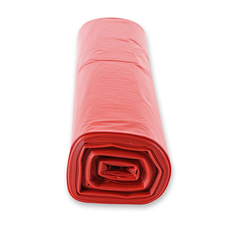 Müllsäcke, 120 l - 45 my | LDPE, Rolle, verschiedene Farben - Karton mit 6 x 25 Stück (150 Stück)