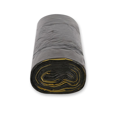 Müllbeutel mit Zugband Eco, 30 l - 35 my | LDPE, Rolle, verschiedene Farben - Karton mit 35 x 15 Stück (525 Stück)