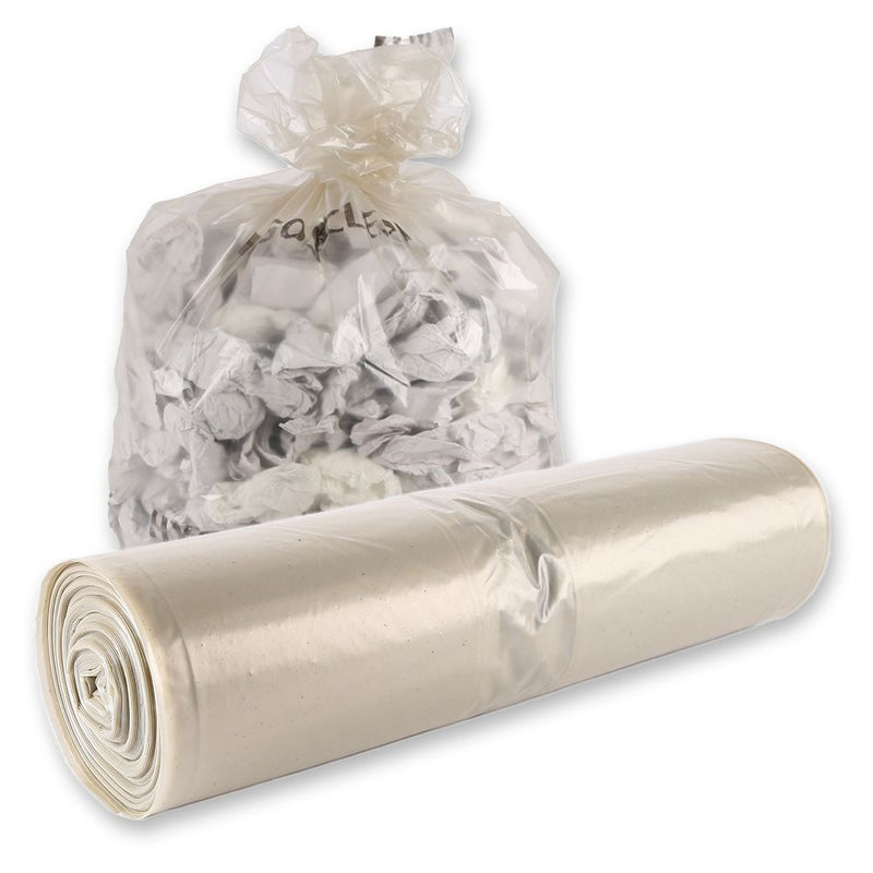 Müllsäcke, 160 l - 60 my | LDPE, Rolle, verschiedene Farben - Karton mit 10 x 25 Stück (250 Stück)