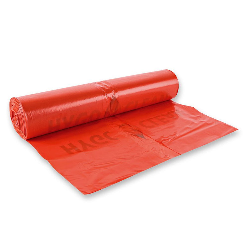 Müllsäcke Light, 120 l - 40 my | LDPE, Rolle, verschiedene Farben - Karton mit 10 x 25 Stück (250 Stück)