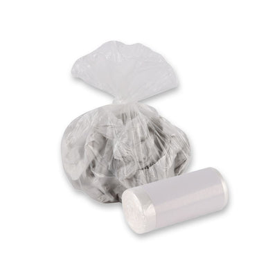 Müllbeutel Light, 5 l - 9 my  | HDPE, Rolle, verschiedene Farben - Karton mit 50 x 50 Stück (2500 Stück)