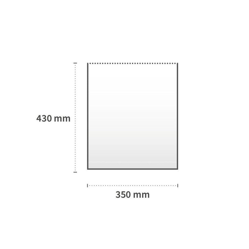 Müllbeutel Light, 5 l - 9 my  | HDPE, Rolle, verschiedene Farben - Karton mit 50 x 50 Stück (2500 Stück)