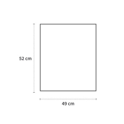 Müllbeutel Light, 18 l - 8 my | HDPE, Rolle, weiß - Karton mit 40 x 50 Stück (2000 Stück)