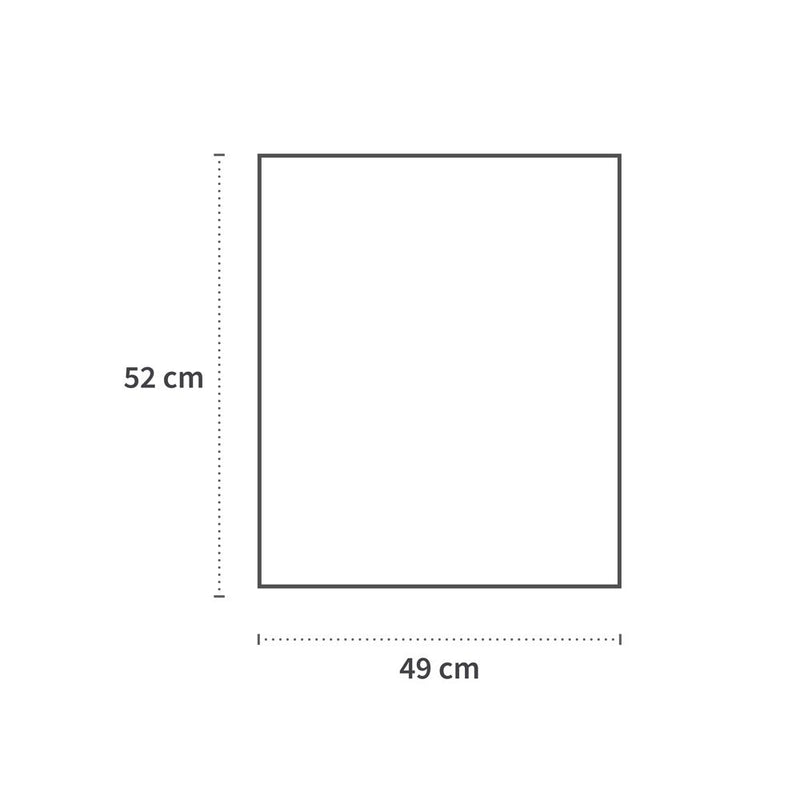 Müllbeutel Light, 18 l - 8 my | HDPE, Rolle, weiß - Karton mit 40 x 50 Stück (2000 Stück)