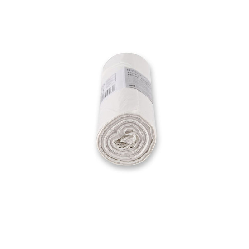 Müllbeutel Light, 60 l - 10 my | HDPE, Rolle, transparent - Karton mit 30 x 20 Stück (600 Stück)