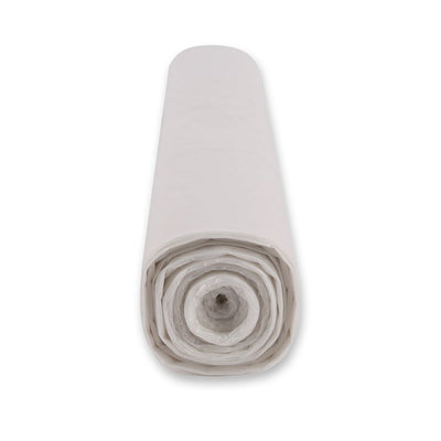 Müllsäcke Premium, 120 l - 23 my | HDPE, Rolle, transparent - Karton mit 10 x 50 Stück (50 Stück)