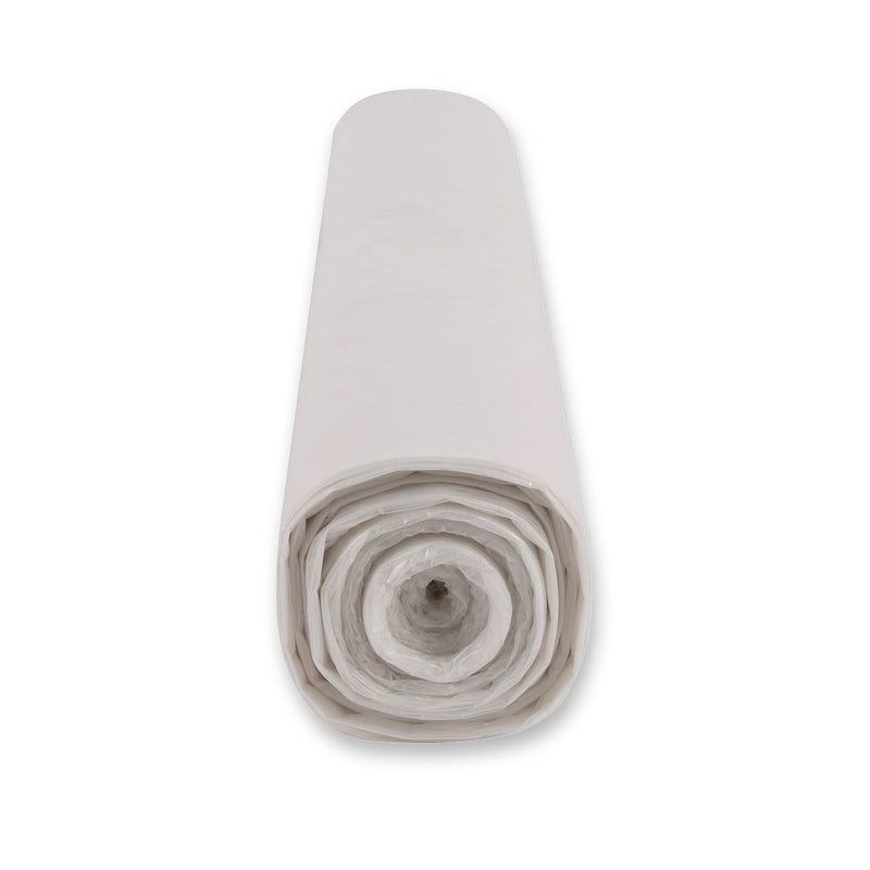 Müllsäcke Premium, 120 l - 23 my | HDPE, Rolle, transparent - Karton mit 10 x 50 Stück (50 Stück)