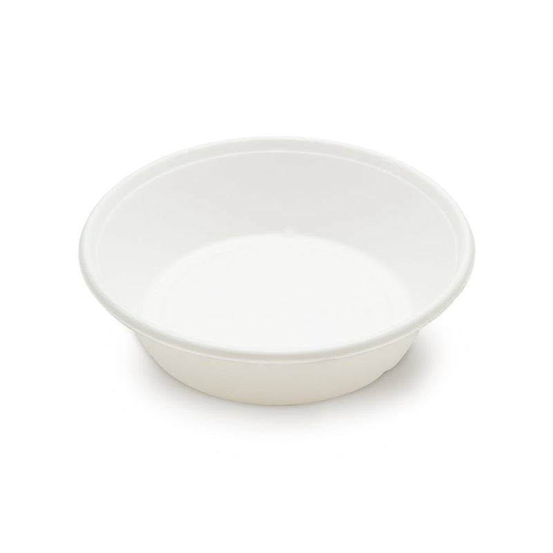 Bio Salatschalen | Zuckerrohr, weiss, 850 ml - Karton mit 480 Stück - Artikel 41131