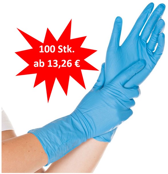 Ampri SolidSafety High Grip Black Nitril Chemical Protection gloves Schwarz