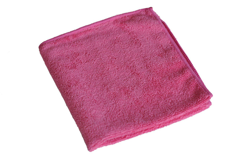 Profi Microfasertücher 40x40 cm Rot in 4 verschiedenen Farben / Packung mit 20 Stück  zum Stückpreis von 0,49 €