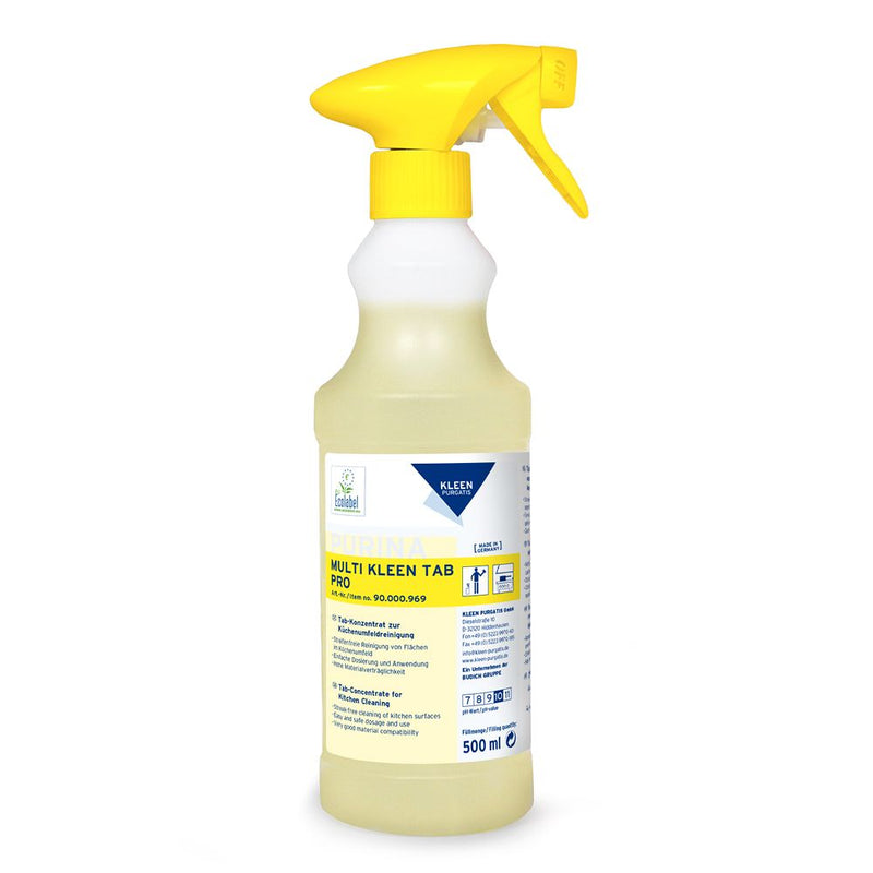 Kleen Purgatis Purina Multi Kleen Tab Pro, Küchenreinigungs Tabs, gelb