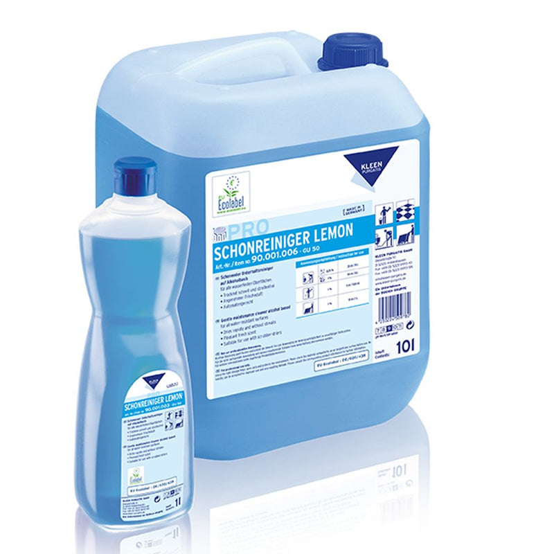 Kleen Purgatis Schonreiniger Lemon, Alkoholuniversalreiniger, blau