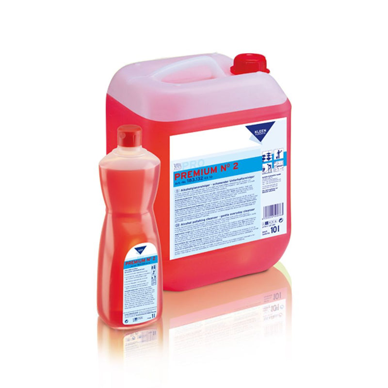 Kleen Purgatis Premium No 2, saurer Unterhaltsreiniger, rot