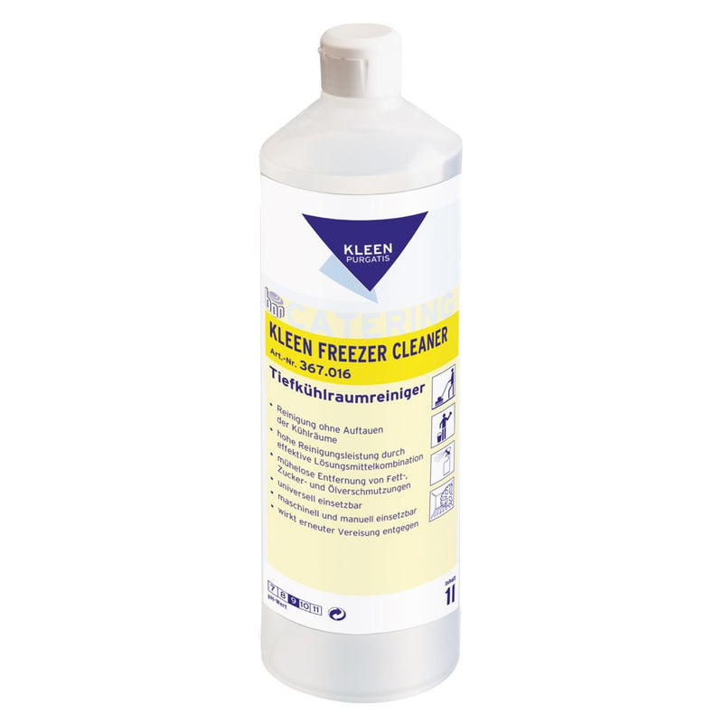 Kleen Purgatis Freezer Cleaner, Tiefkühlraumreiniger, transparent - Karton mit 12 Flaschen á 1 l