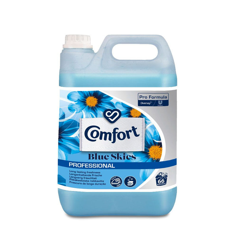 Diversey Comfort Pro Formula Weichspüler Blue Skies, blau - Karton mit 2 Stück á 5 l