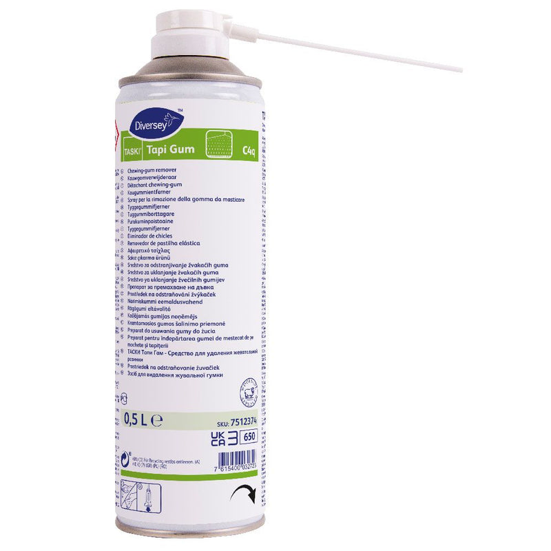 Diversey TASKI Tapi Gum C4q, Kaugummientferner, transparent - Karton mit 6 Dosen á 0,5 l