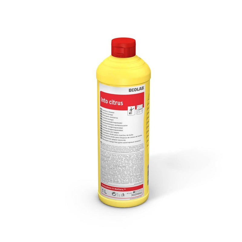 Ecolab Into Citrus, Sanitärreiniger, gelb/rot