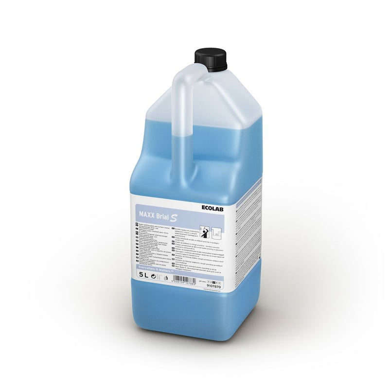 Ecolab MAXX Brial S, Glas- und Oberflächenreiniger, blau
