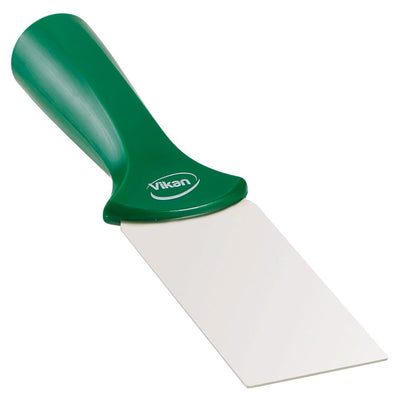 Vikan Handschaber, Stielmodell, mit Edelstahlblatt, 50 mm, verschiedene Farben - Karton mit 10 Stück