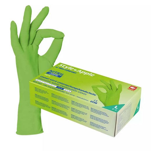 Med-Comfort Nitril Apple L
