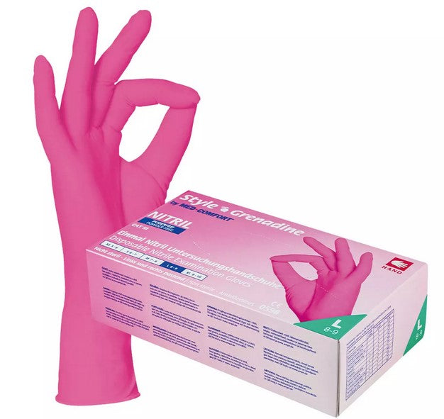Med-Confort Nitril Grenadine L