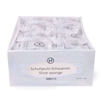 Schuhputz-Schwamm (Verpackungseinheit 20 x 50 Stück)