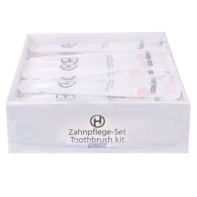 Zahnpflege-Set (Verpackungseinheit 10 x 100 Stück)