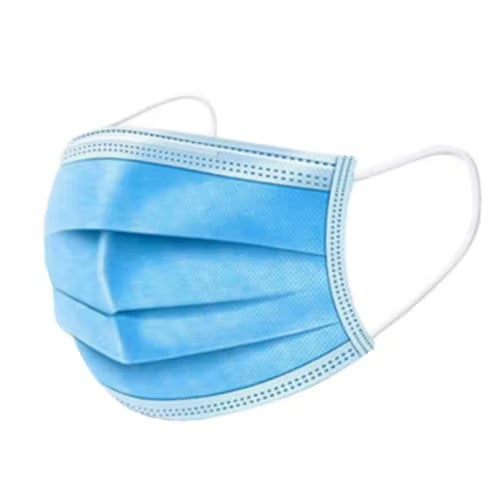 Solmira 3-Lagiger Mundschutz  Blau KINDER 50er Packung